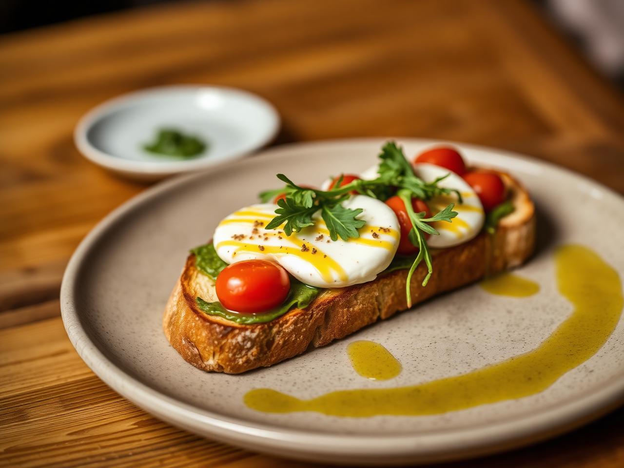 Tartine Pesto