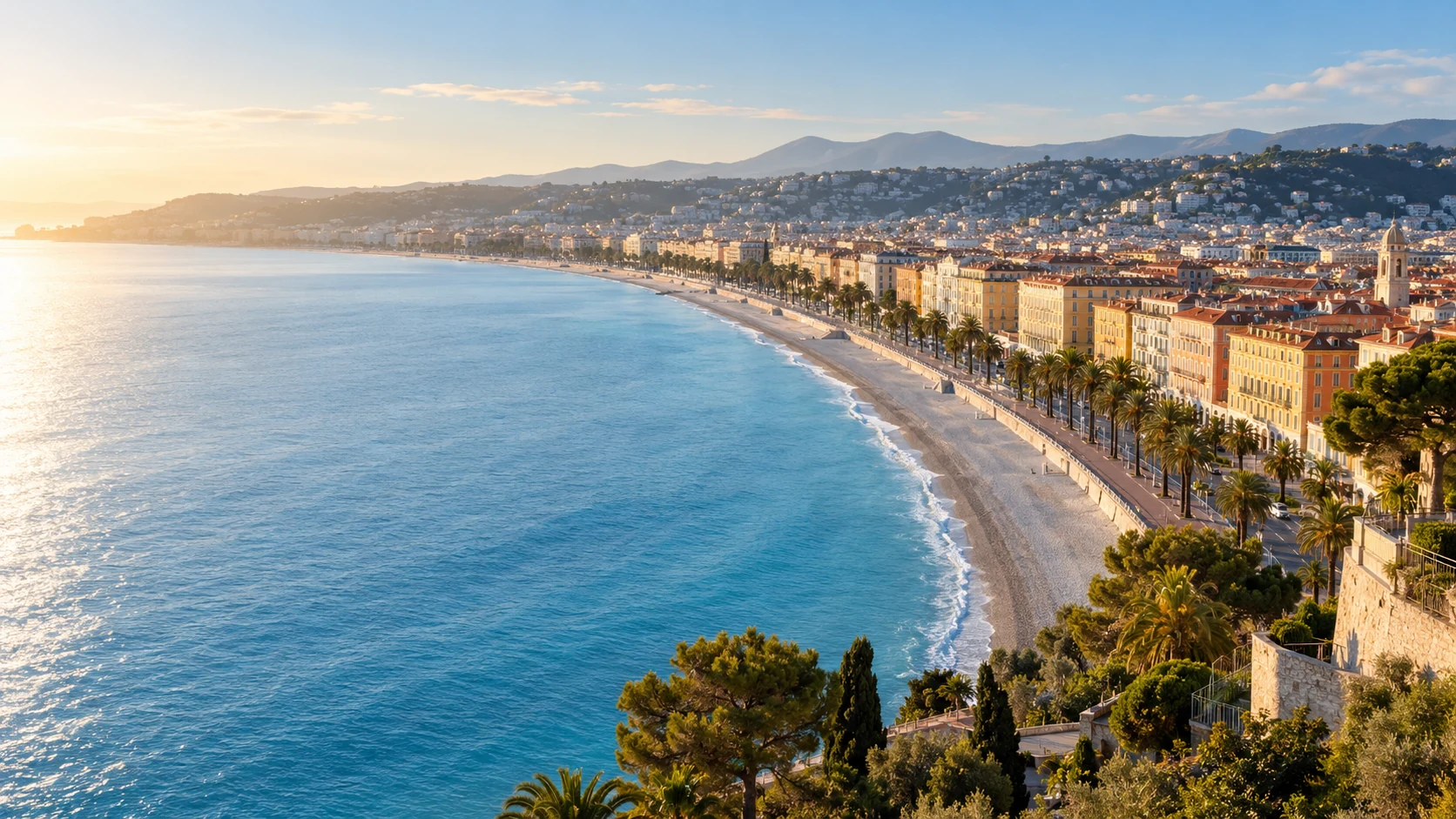 Illustration éditoriale de Nice le matin