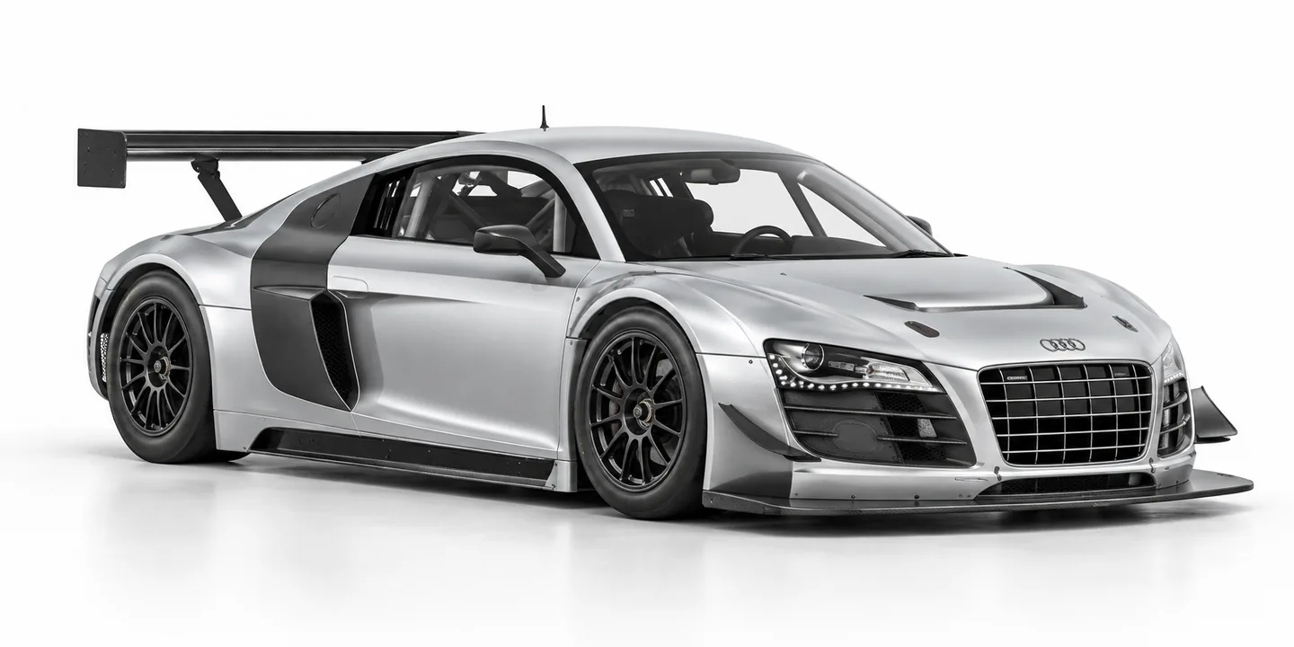 Image d'illustration d'une Audi R8 LMS GT3 — pas une photo de la voiture annoncée