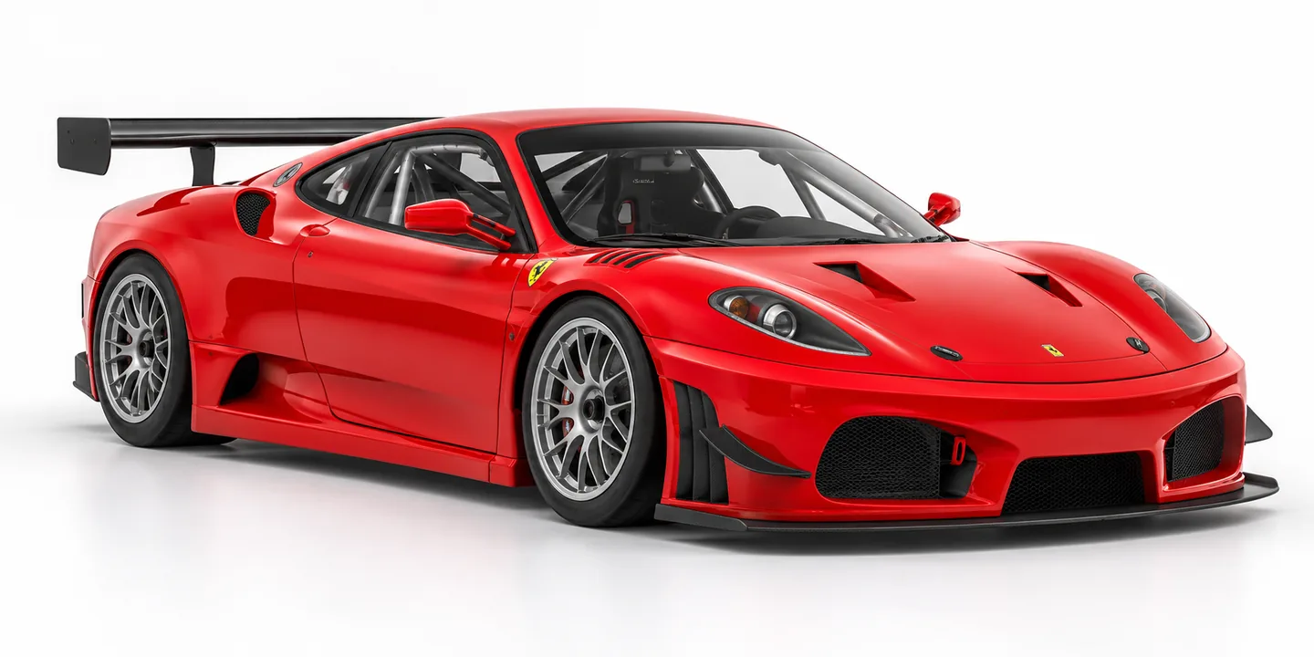 Image d'illustration d'une Ferrari F430 GT3 — pas une photo de la voiture annoncée