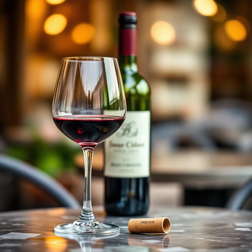 Vin de Bourgogne — verre