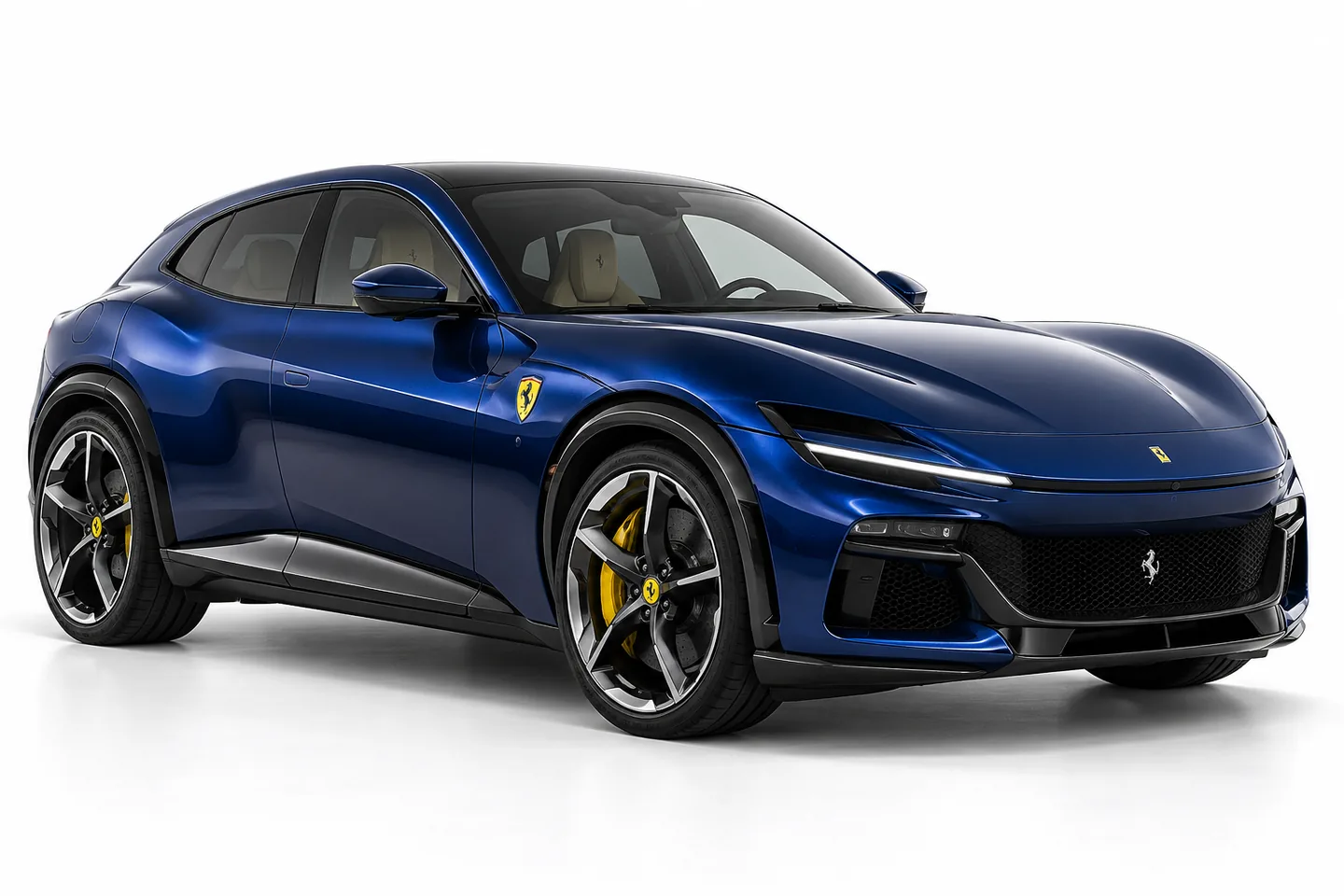 Image d'illustration d'une Ferrari Purosangue — pas une photo de la voiture annoncée