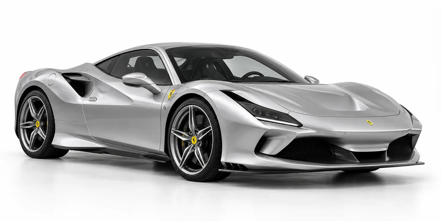 Image d'illustration d'une Ferrari F8 Tributo — pas une photo de la voiture annoncée