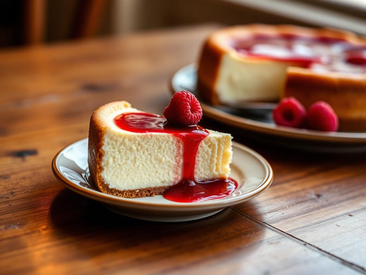Cheesecake maison