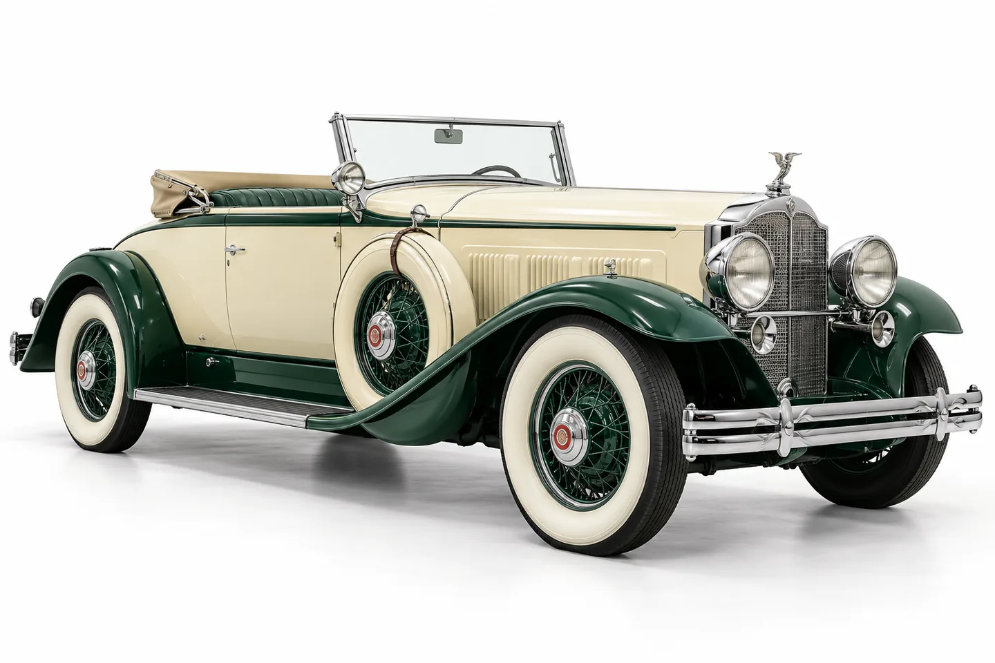 Image d'illustration d'une Packard 745 Deluxe Eight Roadster (1930) — pas une photo de la voiture annoncée