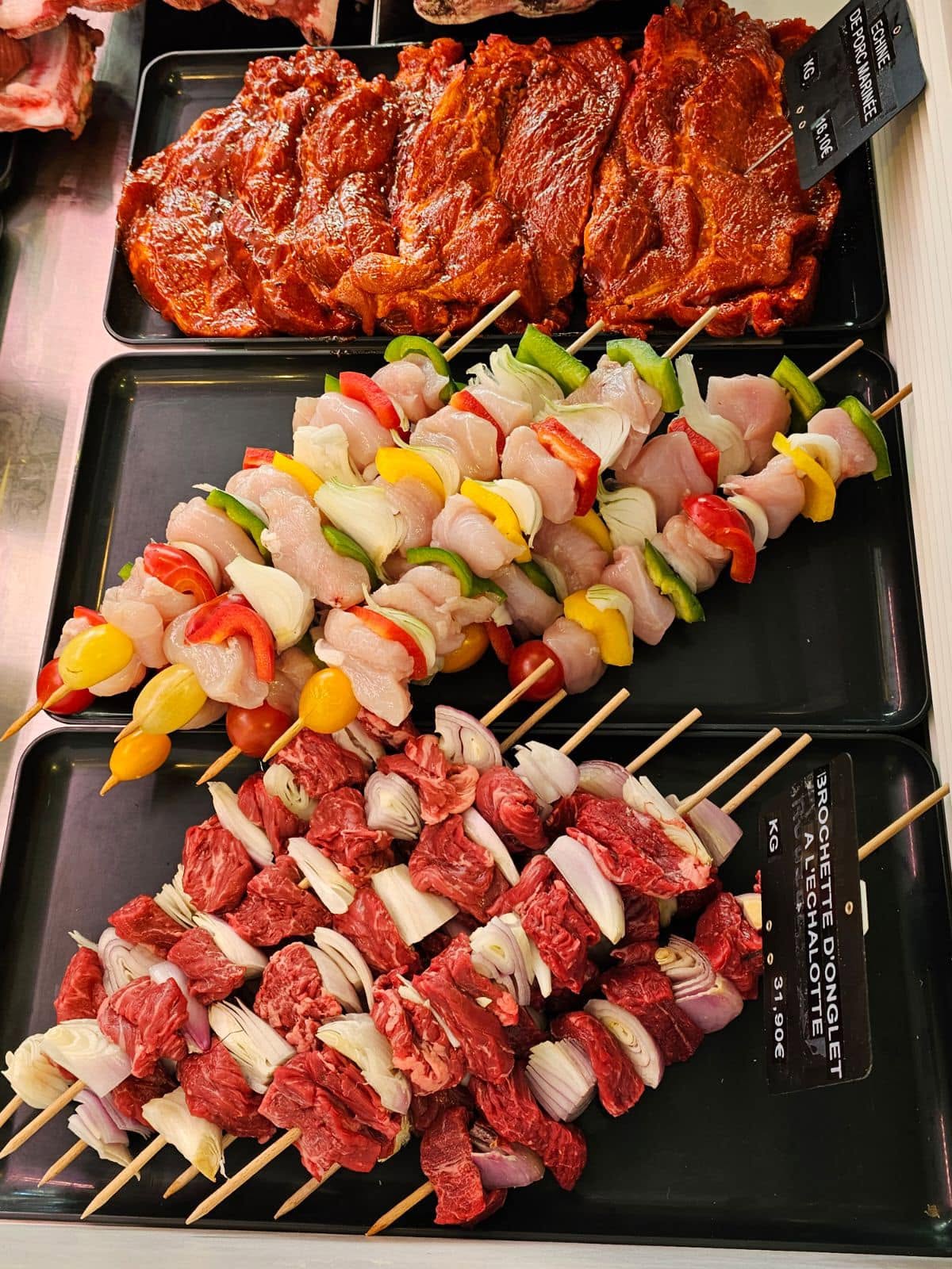 Brochettes maison et plateau charcuterie — Boucherie du Parc, Nevers