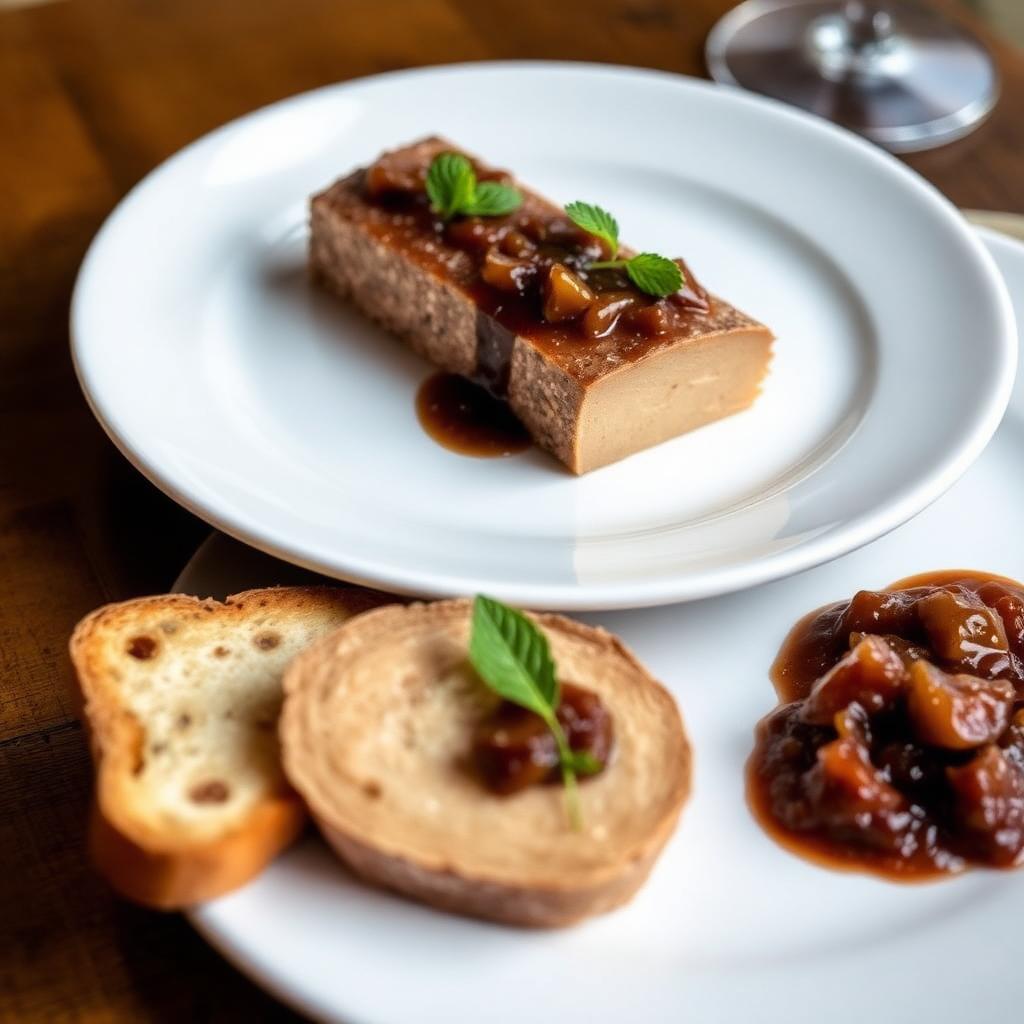 Foie gras de canard mi-cuit au vin de Cadillac