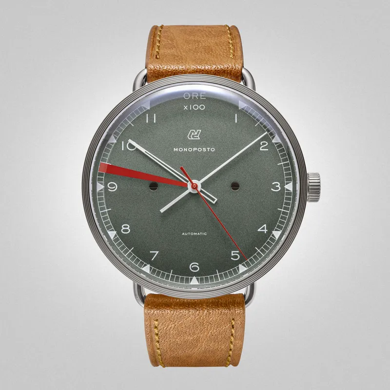 Montre Autodromo Monoposto à cadran vert