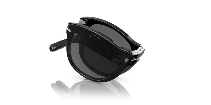 Lunettes de soleil pliantes Persol 714SM noires